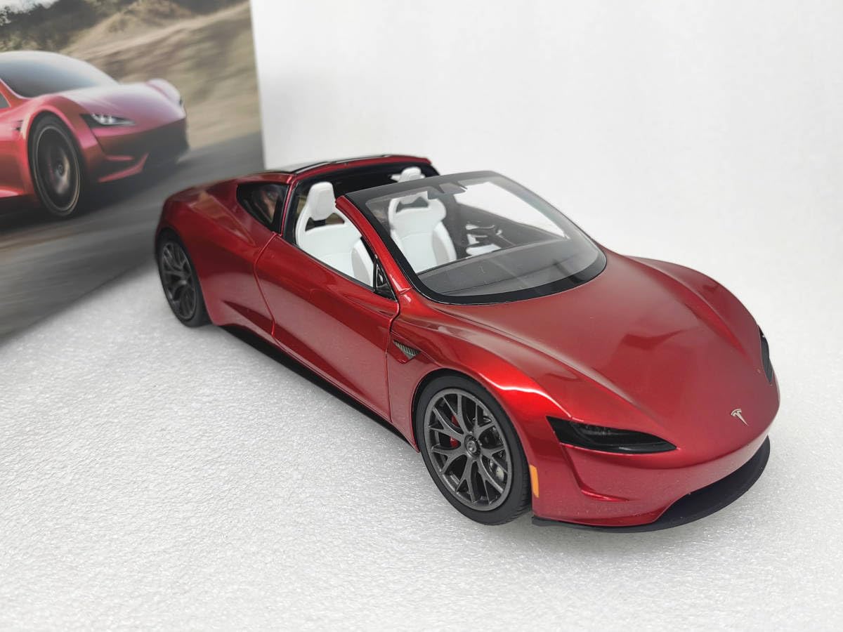 Amazon | 1/18 テスラ ロードスター Tesla Roadster | ミニカー